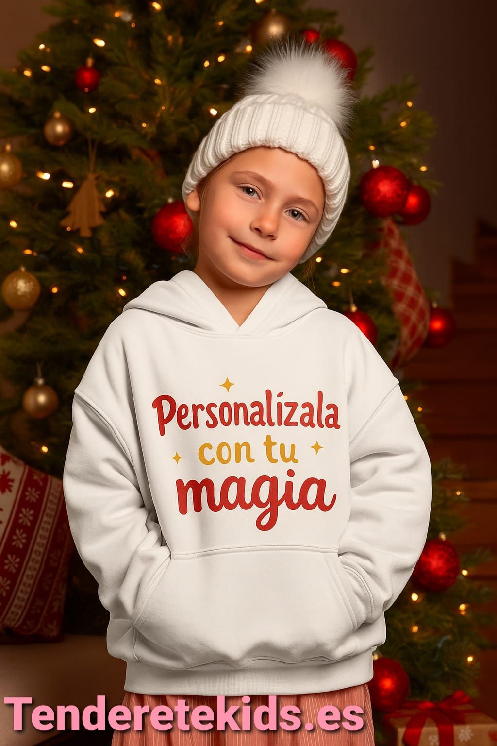 Sudadera personalizada a tu manera (modelo cerrada con capucha) en varios colores a elegir