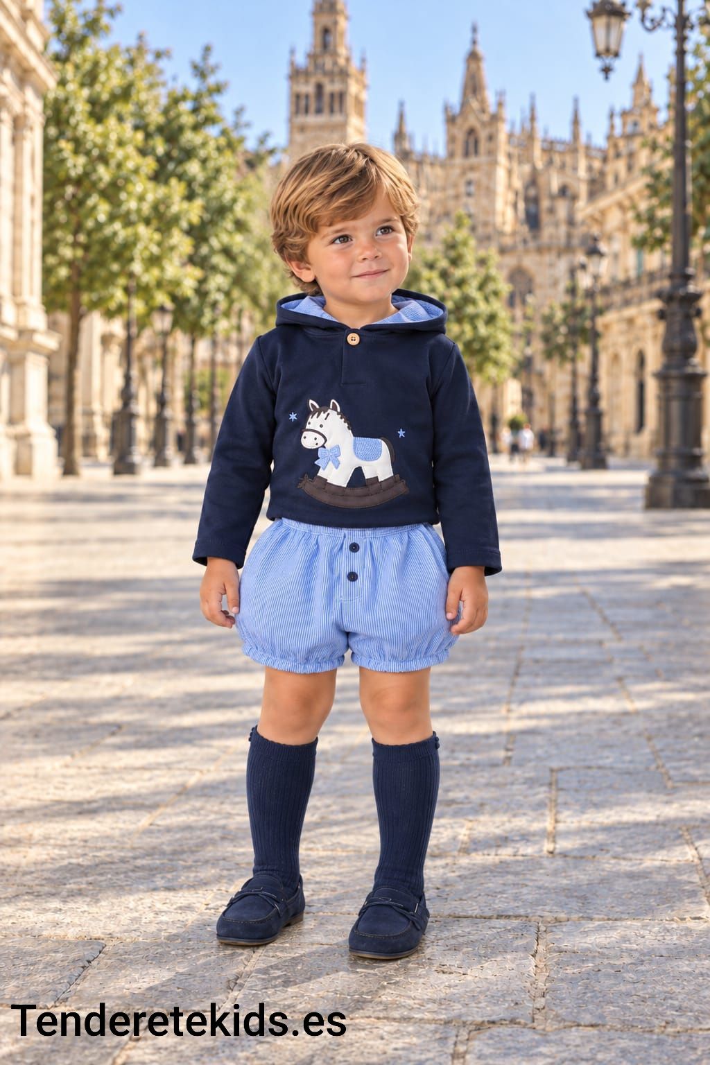 Conjunto marino caballito estrellas