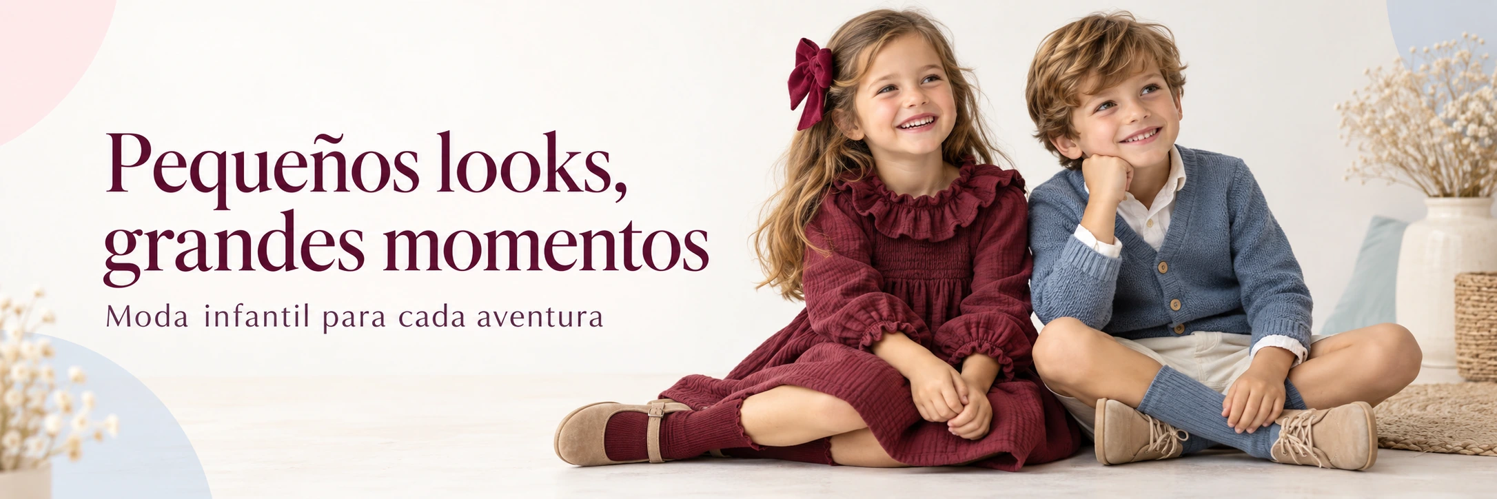 Pequeños looks, grandes momentos. Moda infantil para cada aventura